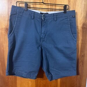 Vans Men's Blue Chino Shorts & black
